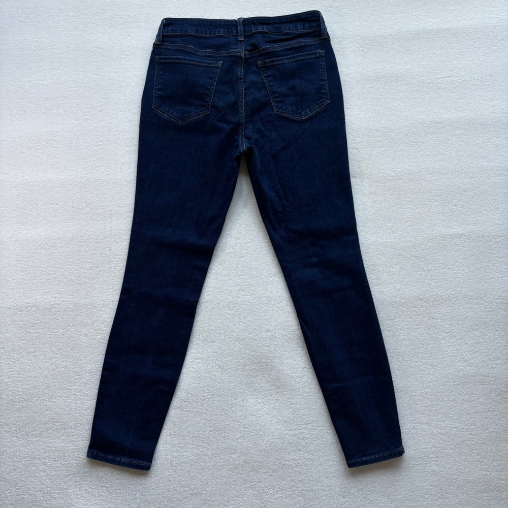 NYDJ Skinny Jeans Women Size 6 Dark Blue Lift‎ Tuck Indigo Denim Pants - Picture 10 of 11